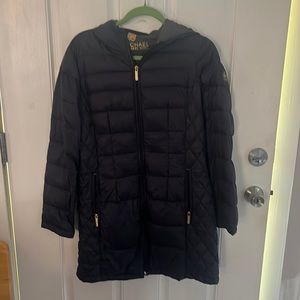 Michael Kors 3/4 down filled zip- up jacket-size Small -with match. dust bag